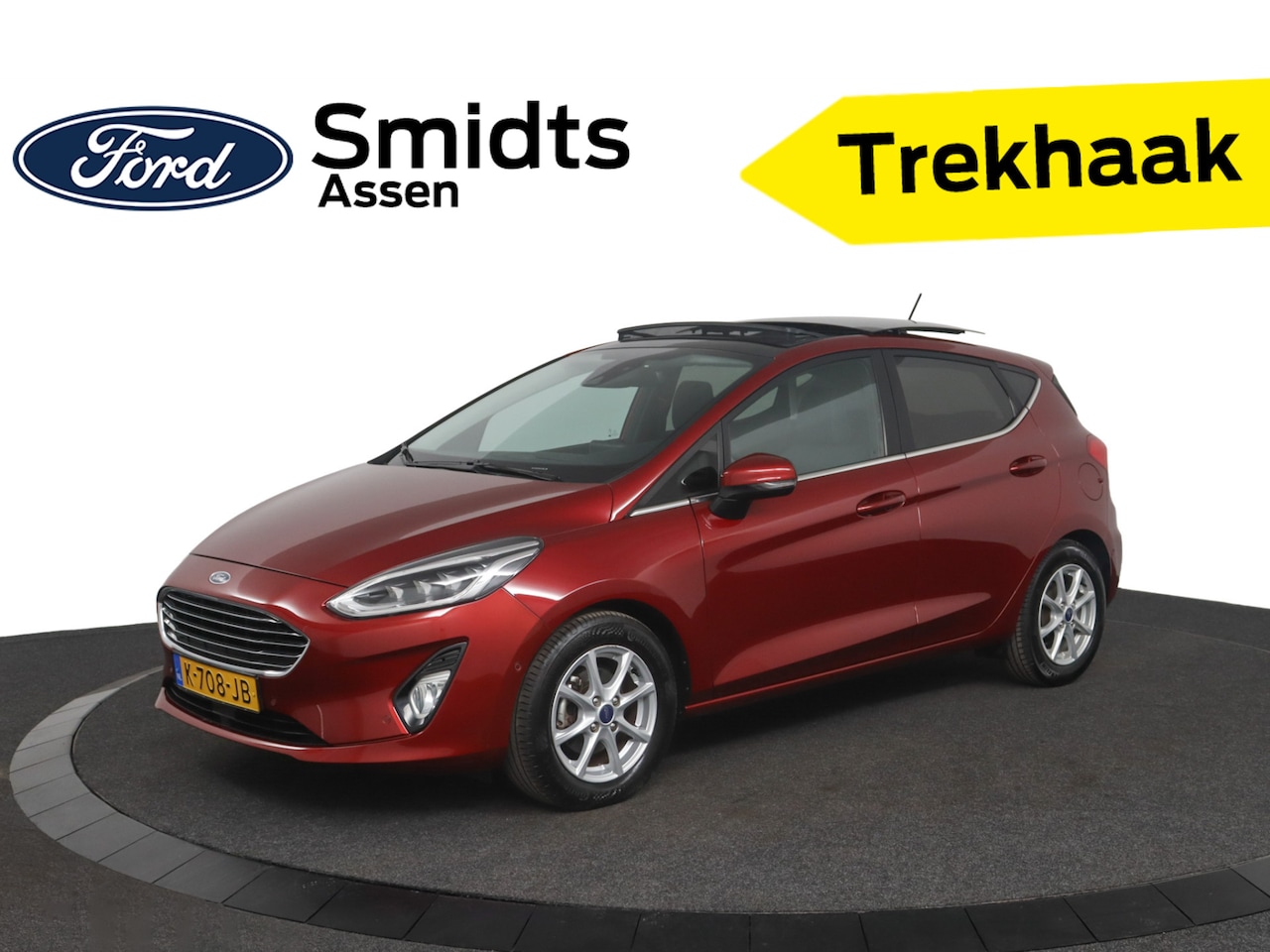 Ford Fiesta - EcoBoost Hybrid 125 pk Titanium X | Pano | Winter Pack | Camera | Adapt. cruise | full LED - AutoWereld.nl