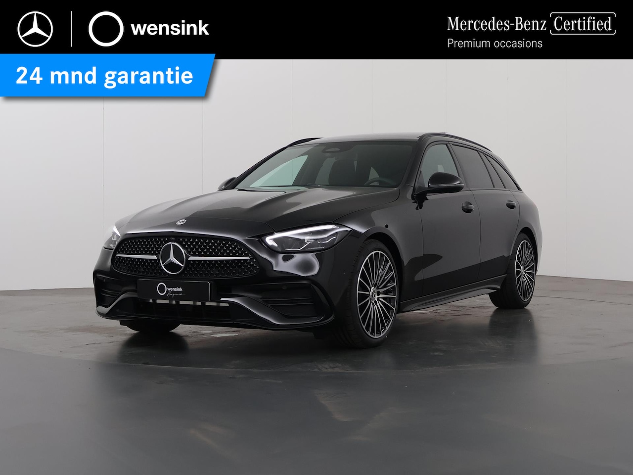Mercedes-Benz C-klasse Estate - 180 AMG Night | Panoramadak | 19 inch lichtmetalen velgen | Massage stoelen | Memory pakke - AutoWereld.nl