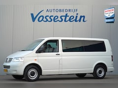 Volkswagen Transporter - 2.5 TDI 130pk 6-Bak Trendline DC Lang / 1e Eigenaar / NL-Auto