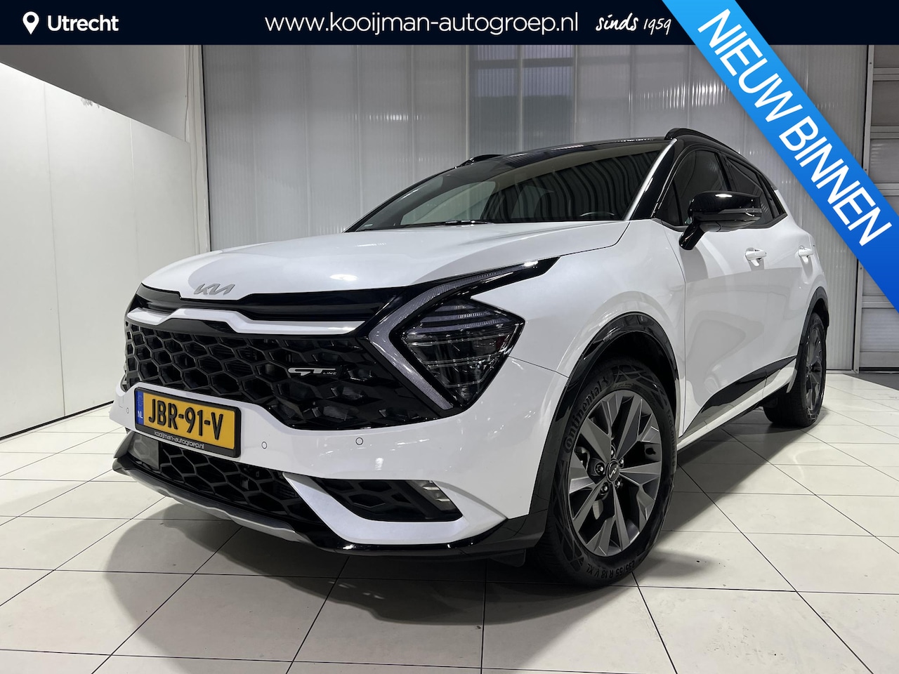 Kia Sportage - 1.6 T-GDi Hybrid GT-Line schuif / kantel dak, Apple Carplay/Android Auto, Stoel en stuur v - AutoWereld.nl