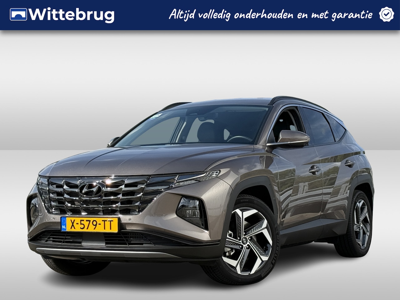 Hyundai Tucson - 1.6 T-GDI PHEV Premium 4WD LEDER | FULL LED | KEYLESS | ZEER COMPLETE SUV! - AutoWereld.nl