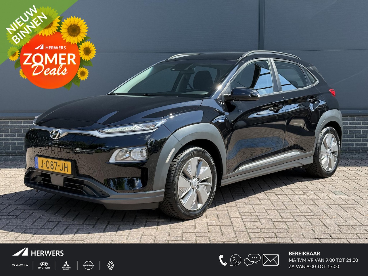 Hyundai Kona Electric - EV Comfort 64 kWh / Eerste Eigenaar / Dealer Onderhouden / SOH 100% / Adaptive Cruise / Ke - AutoWereld.nl