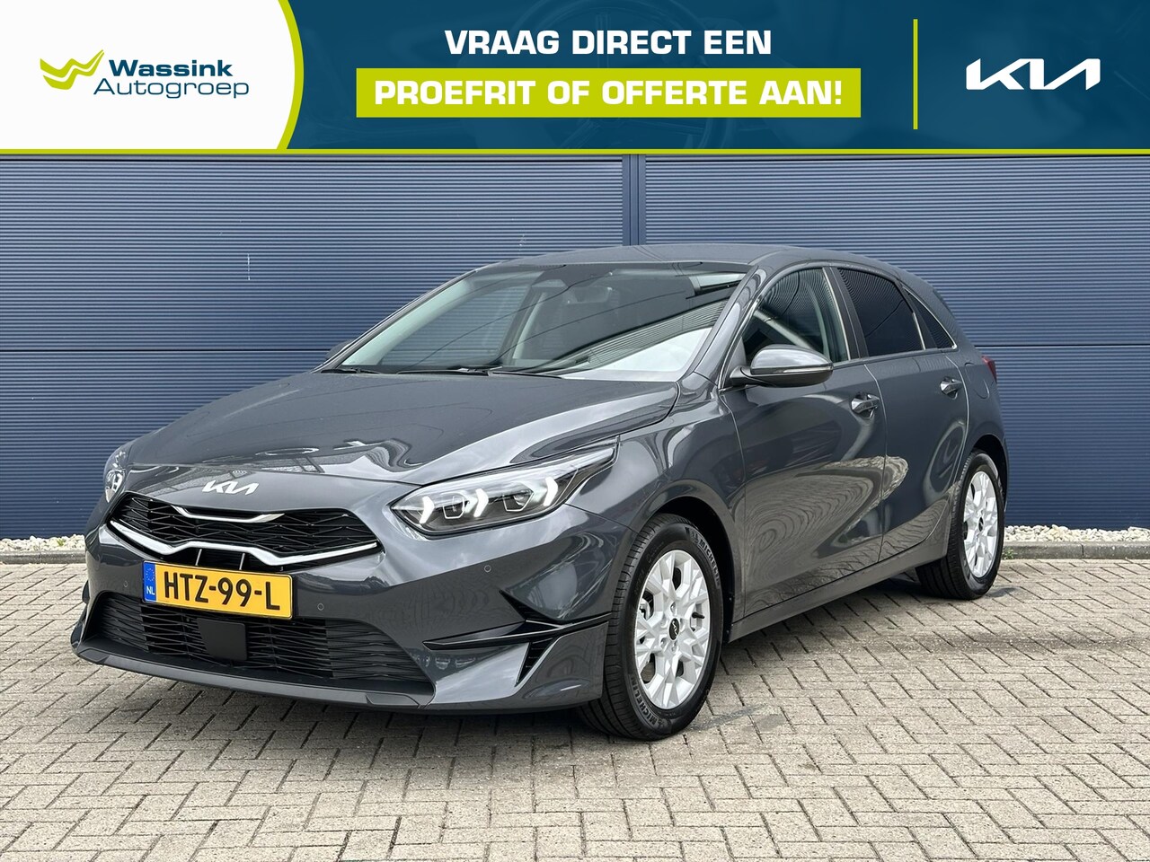 Kia Cee'd - Ceed 1.5 T-GDi 140pk DynamicPlusLine | Cruise Control | Stoel/Stuurverwarming | Navigatie - AutoWereld.nl