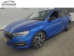 Skoda Octavia Combi - 1.0 e-TSI 110PK DSG Sport Business LED Climate control Sportstoelen Stuurverwarming 18" Ve