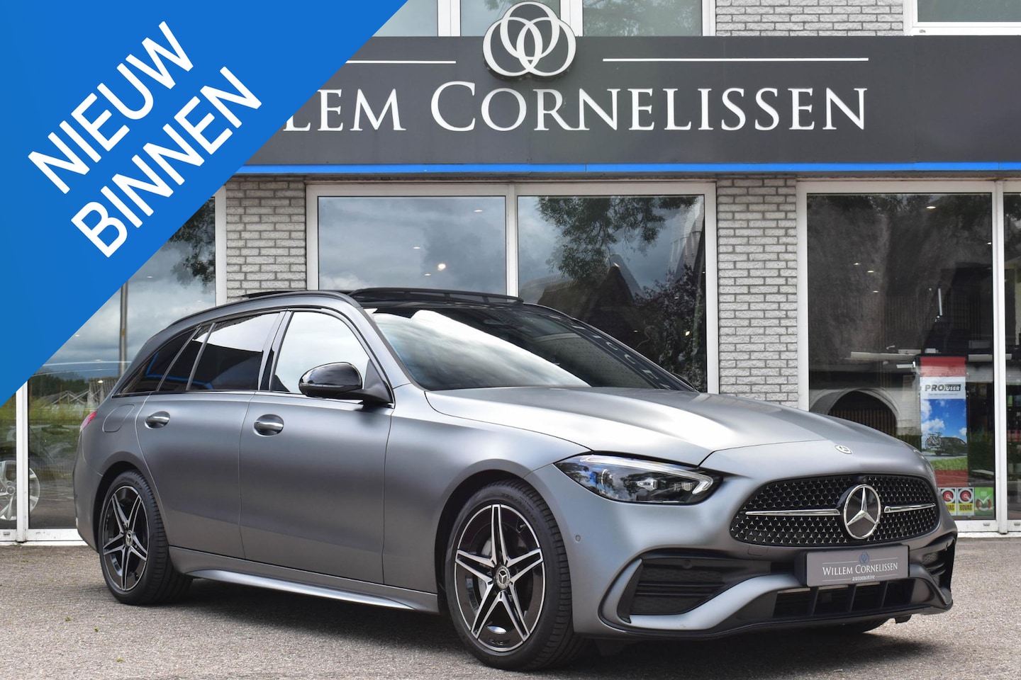 Mercedes-Benz C-klasse Estate - 200 Launch Edition AMG Line Pano Leder Sfeer NL au - AutoWereld.nl