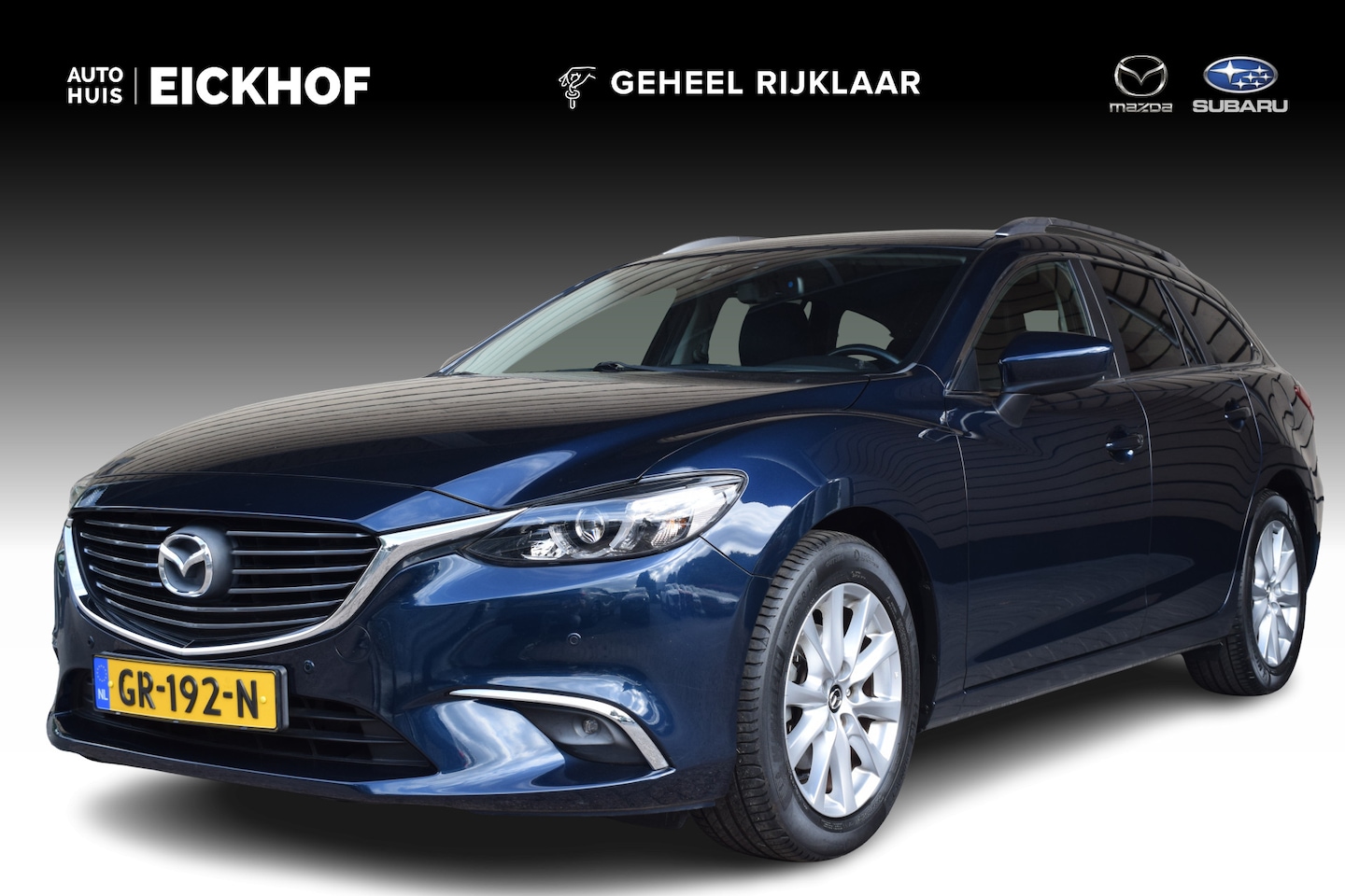 Mazda 6 Sportbreak - 2.0 SkyActiv-G 165 Skylease GT - Trekhaak - AutoWereld.nl