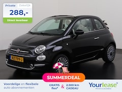 Fiat 500 C - 1.2 Lounge | All-in 288, - Private Lease | Zondag Open