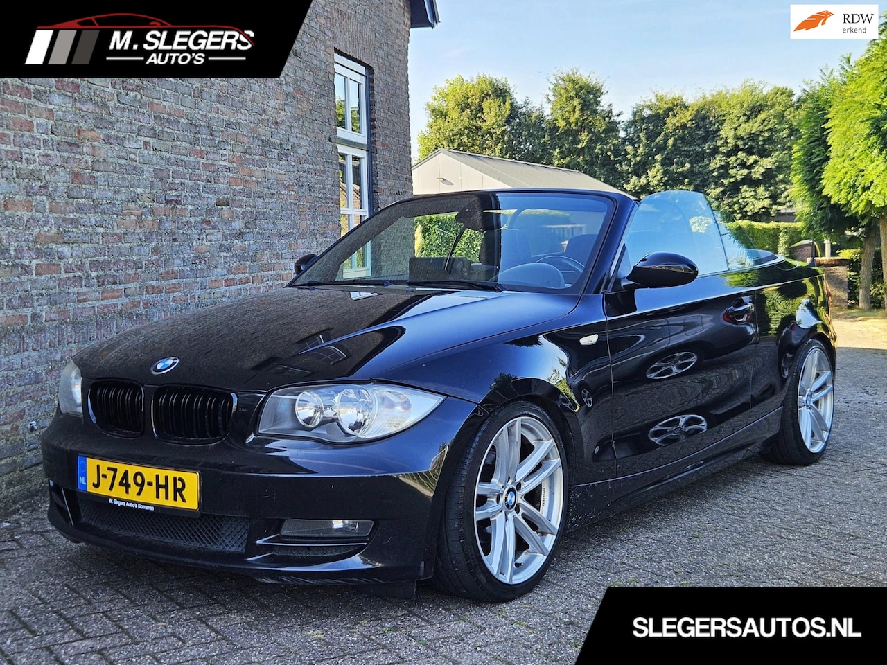 BMW 1-serie Cabrio - 118i*Leder*Cruise*Apple carplay*18inch - AutoWereld.nl