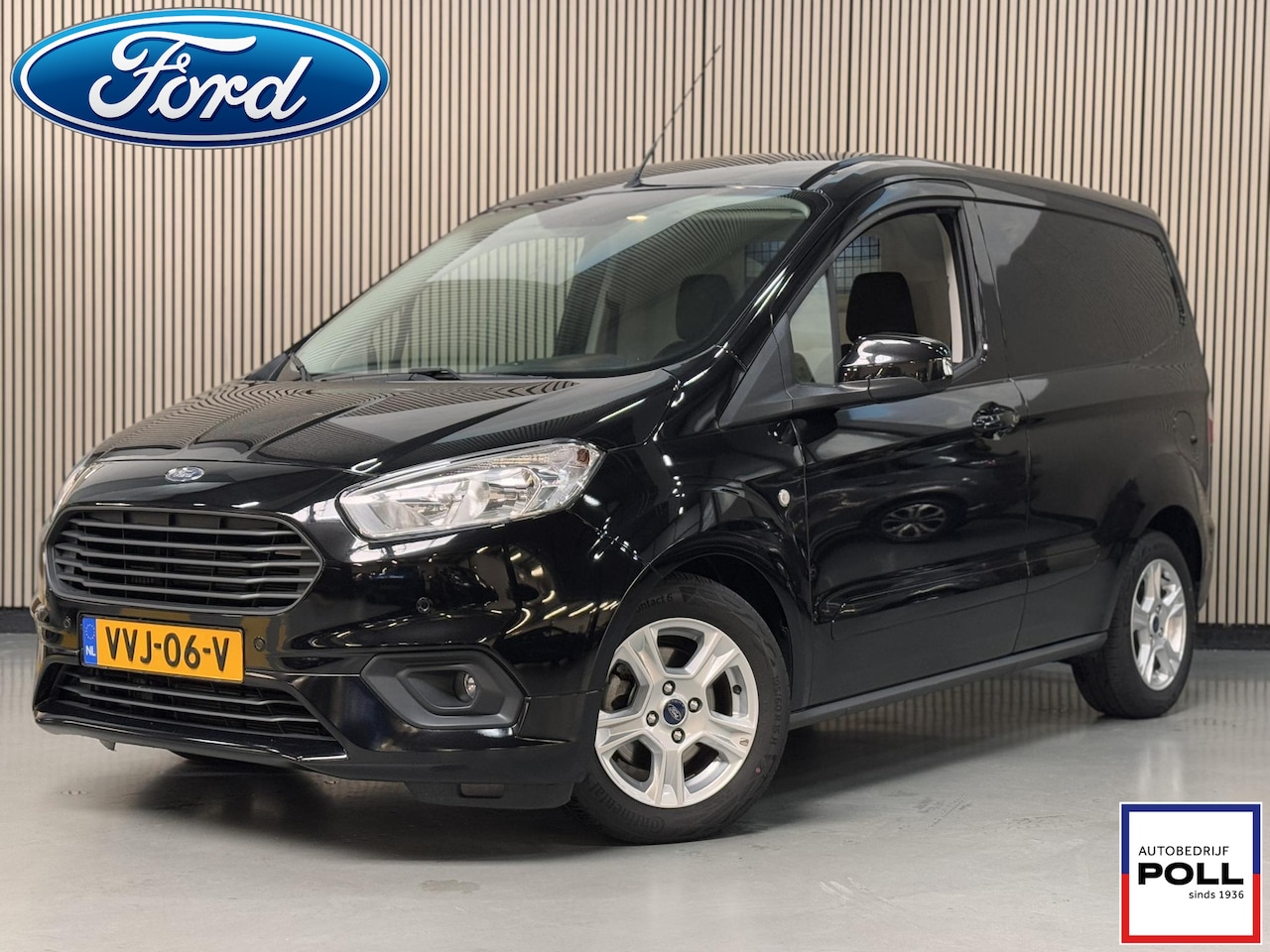 Ford Transit Courier - 1.5 TDCI 100pk Limited Navi Camera Climat Cruise Winter pack *BPM VRIJ !! - AutoWereld.nl