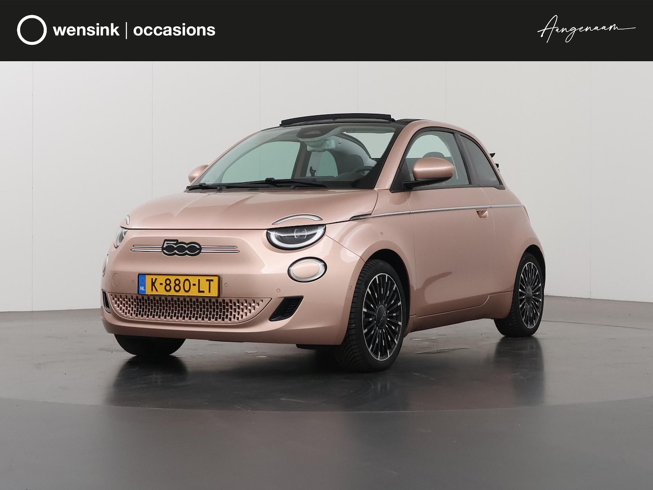 Fiat 500 C - Icon 42 kWh | SOH 92% | Camera | Opendak | Adaptieve Cruise Control | Apple CarPlay/Androi - AutoWereld.nl