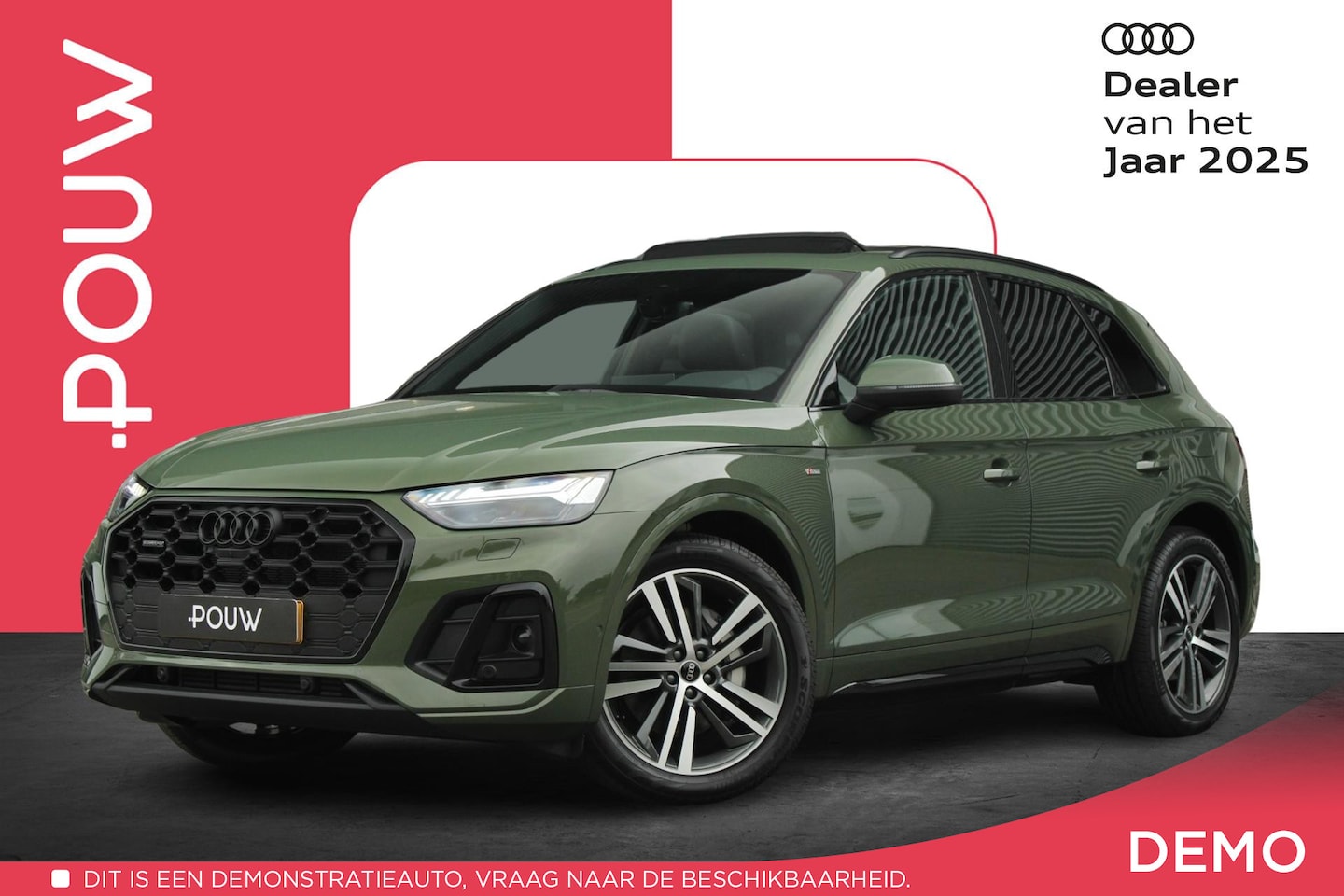 Audi Q5 - 50 TFSIe 299pk S Edition Competition | Panoramadak | Luchtvering - AutoWereld.nl