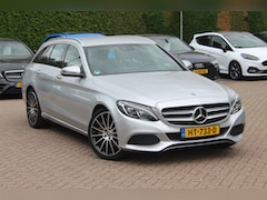 Mercedes-Benz C-klasse Estate - 350 e Lease Edition / Camera / Leder / Burmester / 18'' / Navigatie / Luchtvering / Stoelv