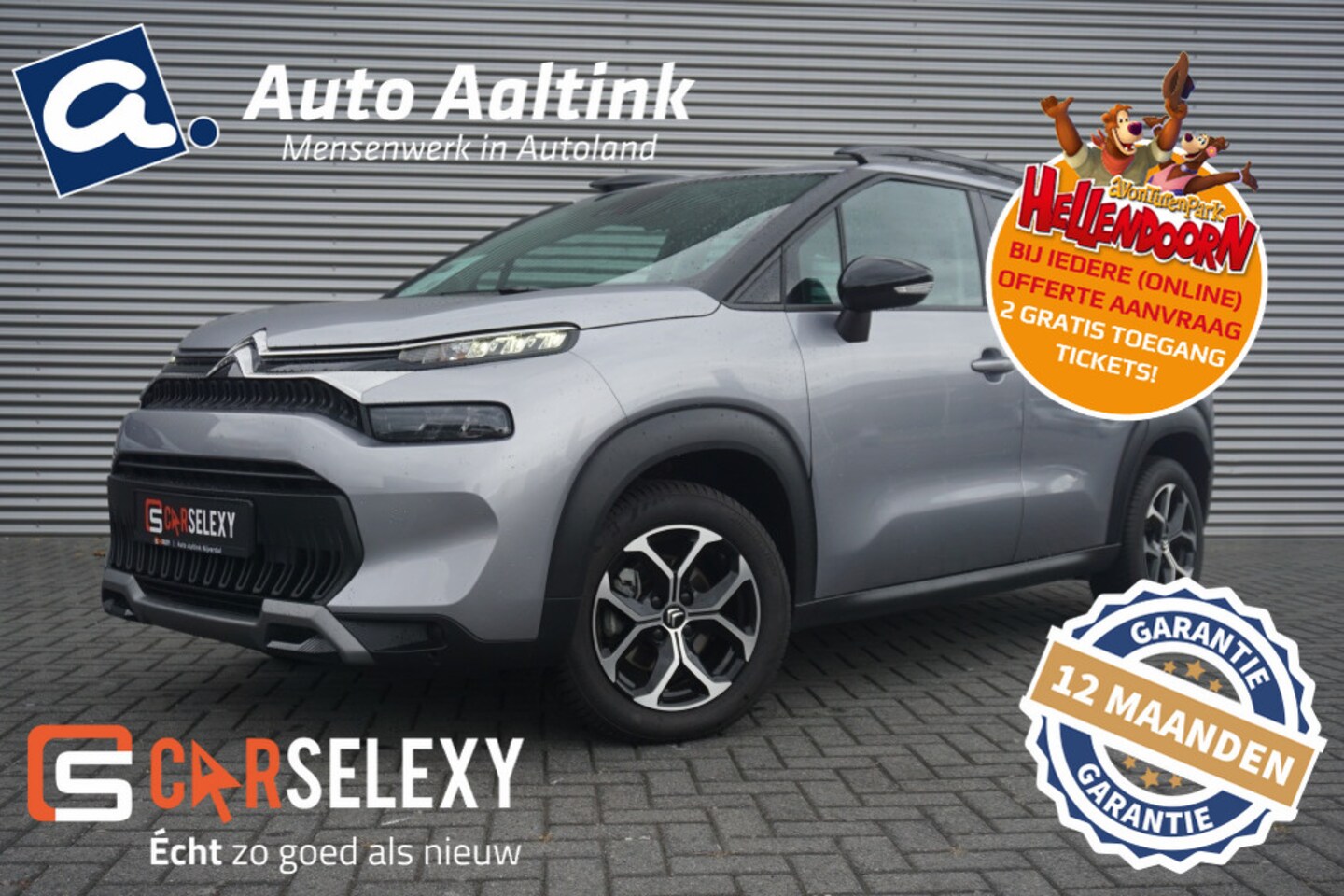Citroën C3 Aircross - 110PK Plus NAVI | CARPLAY | CRUISE | PARK.SENS | 4SBAND | DAB+! - AutoWereld.nl