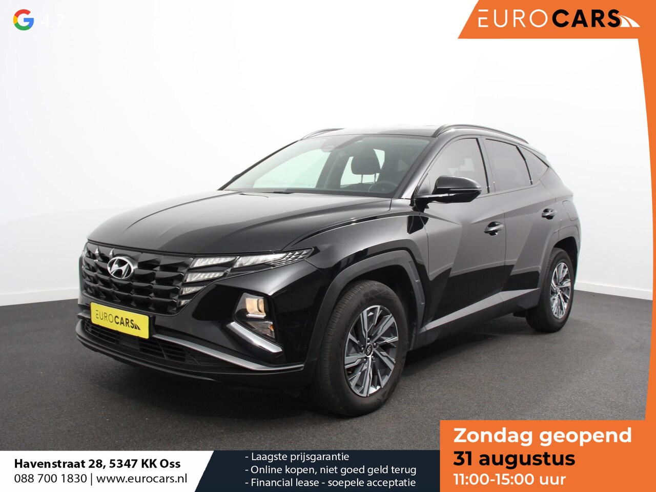 Hyundai Tucson - 1.6 T-GDI HEV Comfort Climate control Adaptieve cruise control Parkeersensoren Achteruitri - AutoWereld.nl
