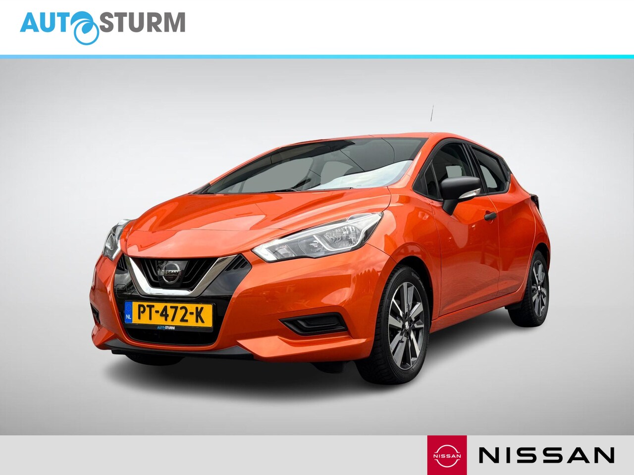 Nissan Micra - 1.0L Visia+ | Airconditioning | 16'' Velgen | Park. Sensor | Bluetooth Tel. | Radio-MP3 Sp - AutoWereld.nl