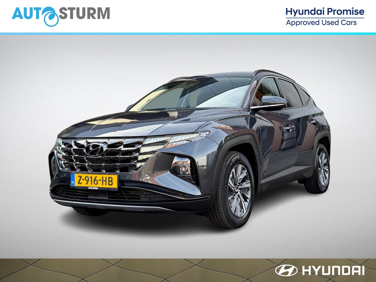 Hyundai Tucson - 1.6 T-GDI HEV Comfort Smart | Navigatie | Camera | Apple Carplay/Android Auto | Stuur- + S - AutoWereld.nl