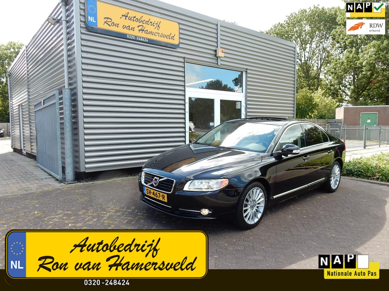 Volvo S80 - 3.0 T6 AWD EXECUTIVE*LEDER*XENON*SCH DAK*FULL OPTON* - AutoWereld.nl