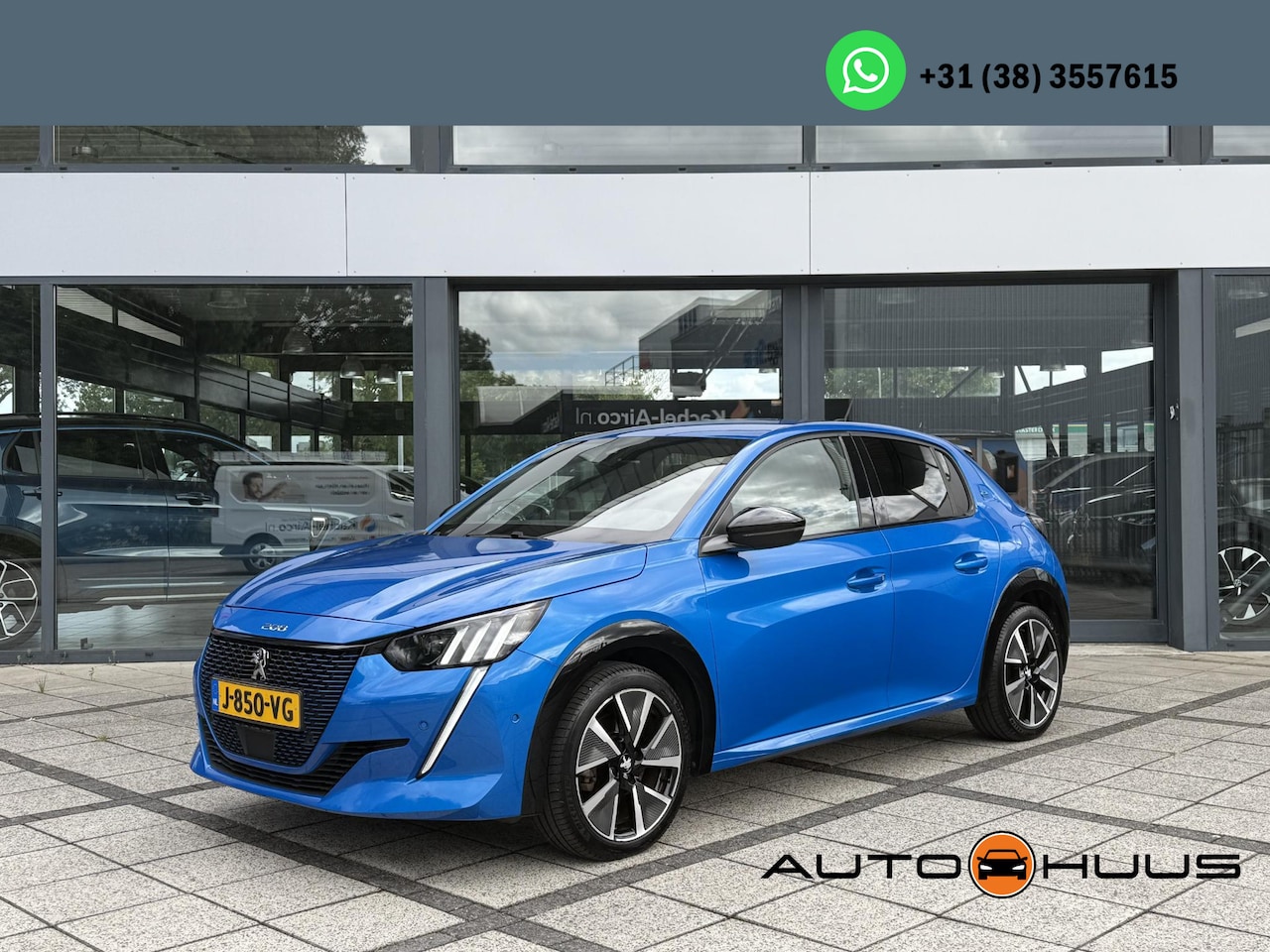 Peugeot e-208 - Aut. EV GT-line 350 50kWh | Xenon | 360 Camera | Carplay | - AutoWereld.nl