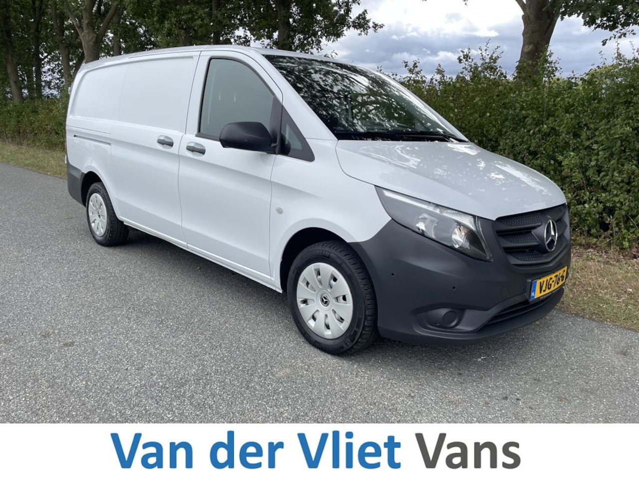 Mercedes-Benz Vito - 116 CDI 164pk E6 Lang BPM Vrij! Lease €352 p/m, Airco, Navi+Camera, Trekhaak, PDC, Bedrijf - AutoWereld.nl