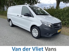 Mercedes-Benz Vito - 116 CDI 164pk E6 Lang BPM Vrij Lease €352 p/m, Airco, Navi+Camera, Trekhaak, PDC V+A, Bedr