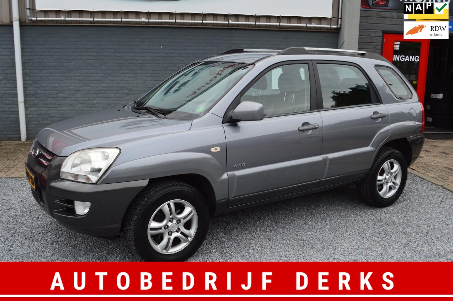 Kia Sportage - 2.7 V6 Adventure 4WD AUT Airco Navi 5Drs 4X4 - AutoWereld.nl