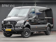 Mercedes-Benz Sprinter - 4x4 319Cdi 190Pk 9G-tronic | L2H1 | 2xSchuifdeur | 4WD | AWD | Bullbar | Treeplanken | 19'
