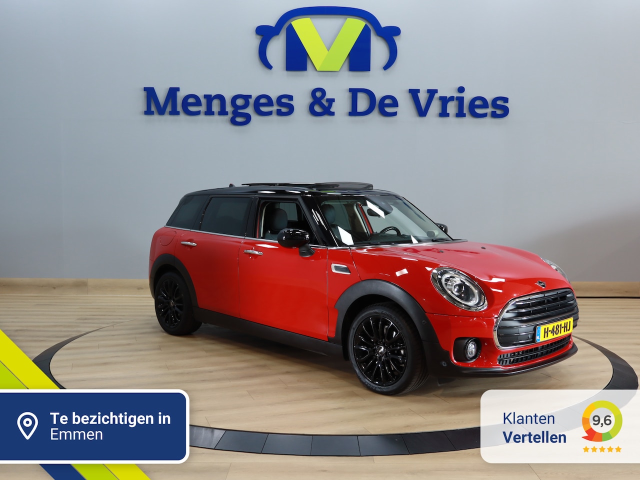 MINI Clubman - Mini 1.5 Cooper Business Edition Airco ECC | Panorama | Harman Kardon | Keyless | Leder | - AutoWereld.nl