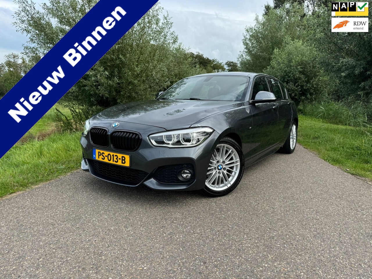 BMW 1-serie - 118i Corporate Lease High Executive / Automaat / Schuif-Kantel dak / 17"LM / Harman-Kardon - AutoWereld.nl