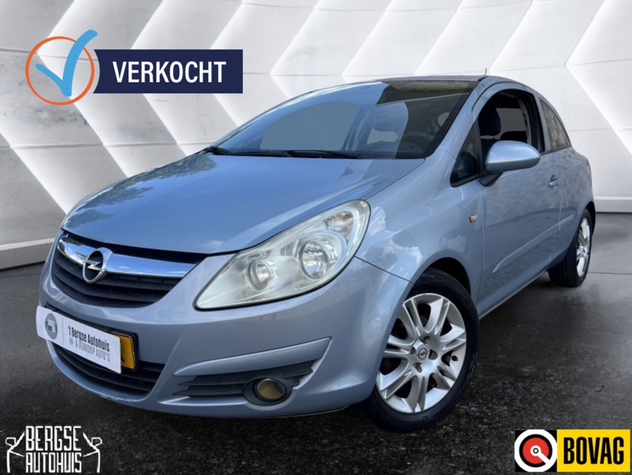 Opel Corsa - 1.2-16V Enjoy Cruise Airco Elek.R Lmv - AutoWereld.nl