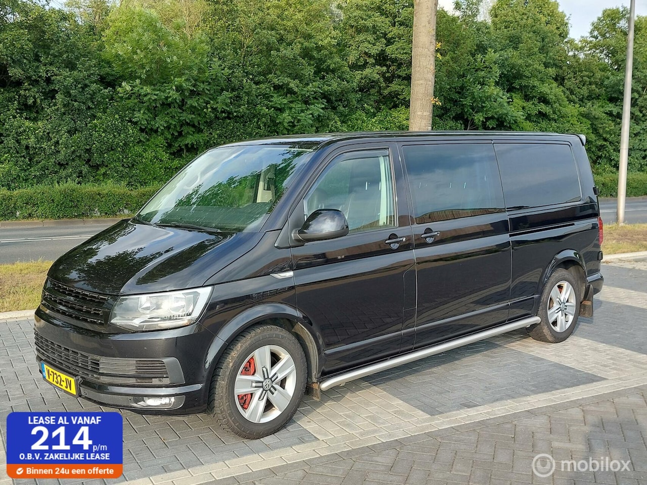Volkswagen Transporter - 2.0 TDI L2H1 DC 4Motion 2.0 TDI L2H1 Highline Leder 2x schuifdeur - AutoWereld.nl