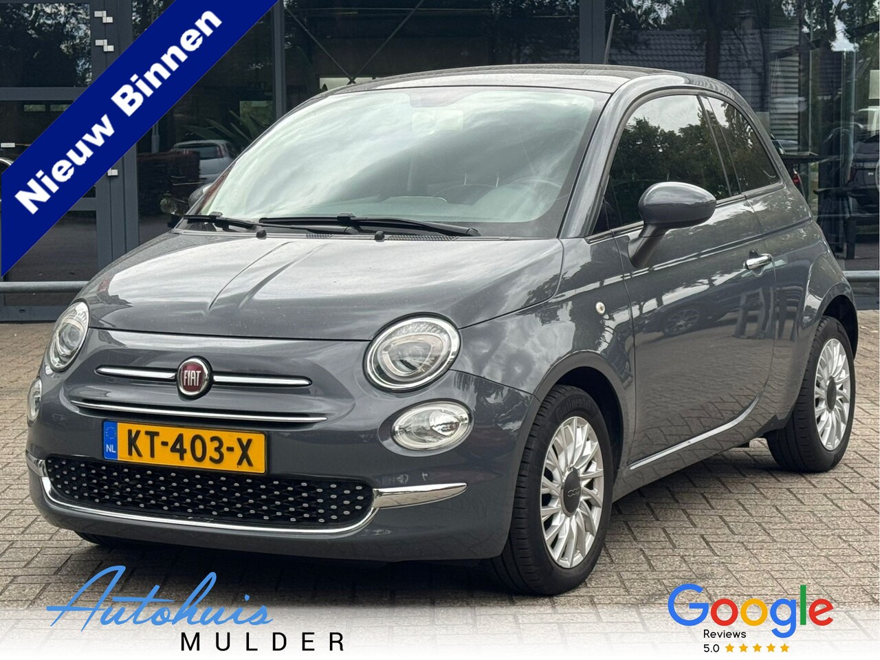 Fiat 500 - 0.9 TwinAir Lounge Automaat/Panoramadak - AutoWereld.nl