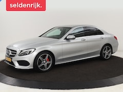 Mercedes-Benz C-klasse - 180 AMG Sport Edition | Stoelverwarming | Camera | Leder | Navigatie | Full LED | Park Ass