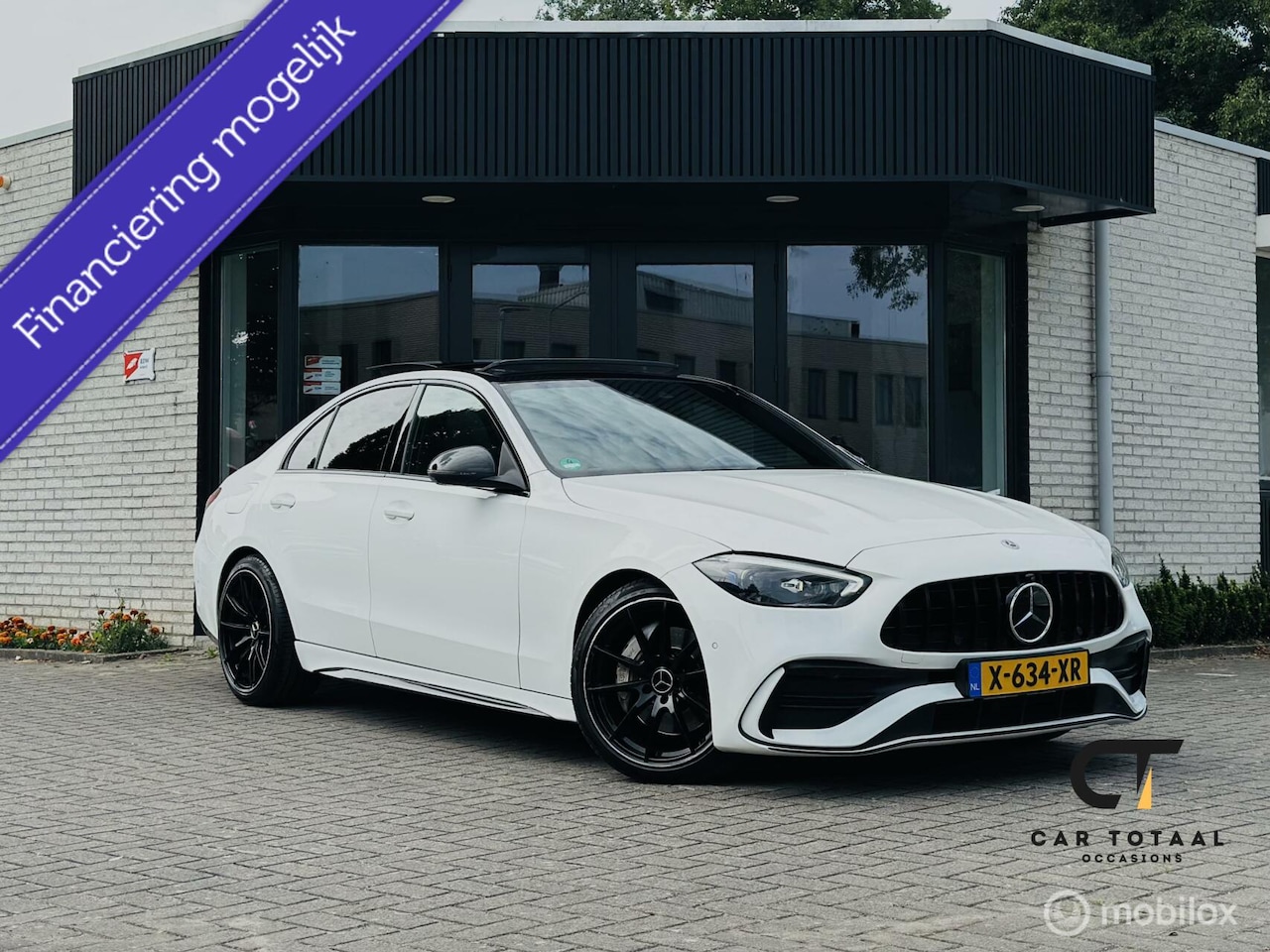 Mercedes-Benz C-klasse - 300 4MATIC AMG|PANO|ACC|360CAM - AutoWereld.nl