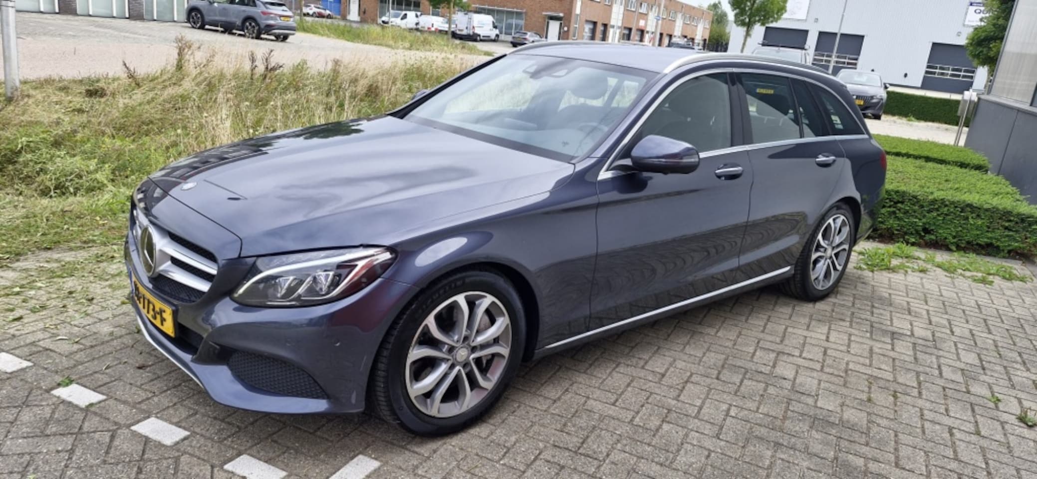 Mercedes-Benz C-klasse Estate - 350 e Luxe Auto, burmester, vol leder, groot scherm - AutoWereld.nl