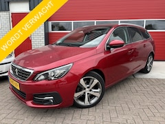 Peugeot 308 SW - 1.2 PureTech Blue Lease Premium 131PK / DRIEM VV / PANORAMADAK / COGNAC LEDER / STOELVERW
