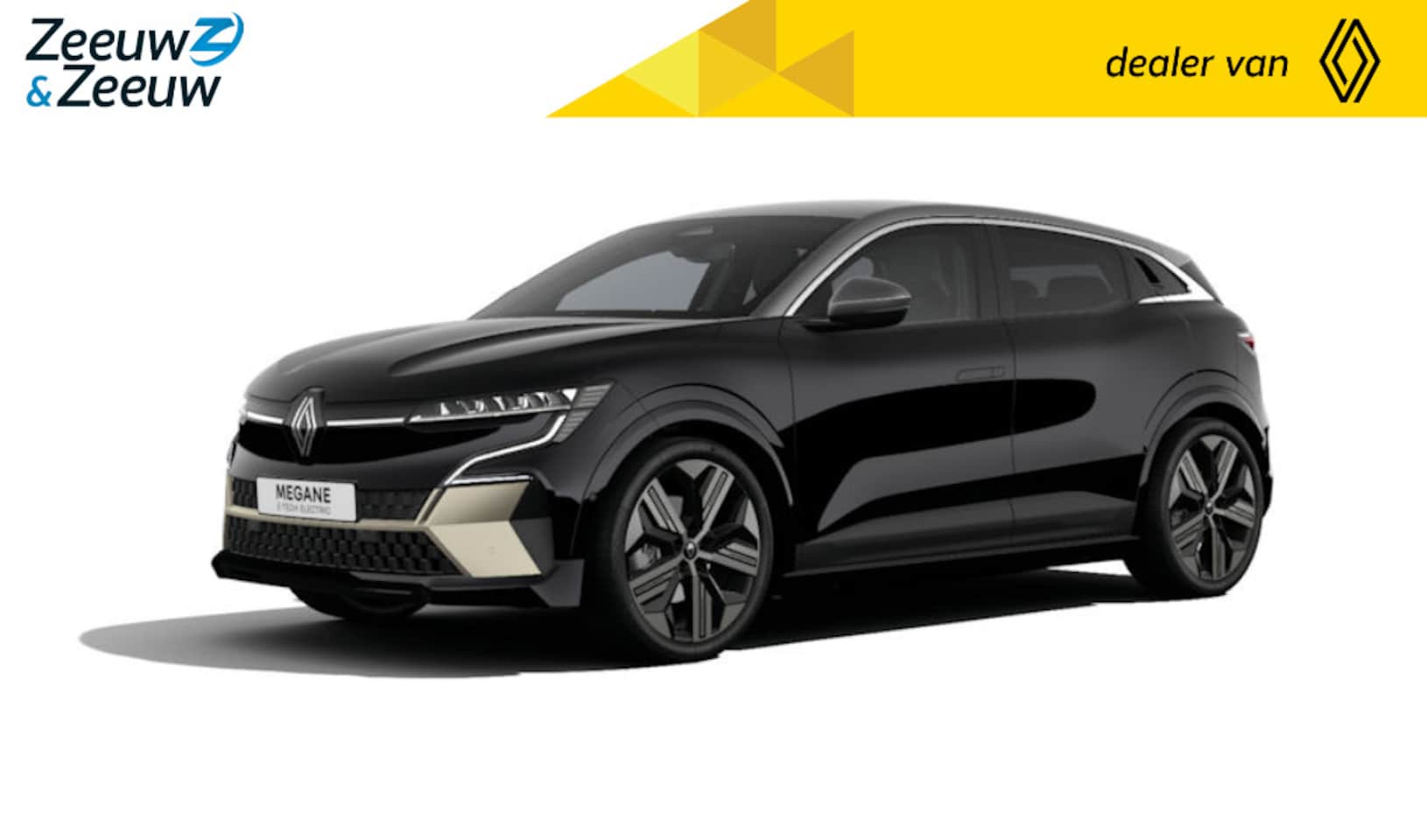 Renault Mégane E-Tech - comfort range iconic 60 kWh MY24 | Nu 1x uit voorraad leverbaar met € 3.000,- extra Zeeuw - AutoWereld.nl