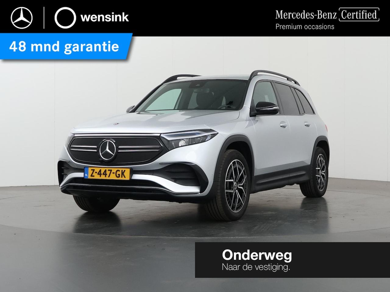Mercedes-Benz EQB - 250+ AMG NIGHT 71 kWh | AMG Line | Night Pakket | 19" velgen | Sfeerverlichting | Dodehoek - AutoWereld.nl