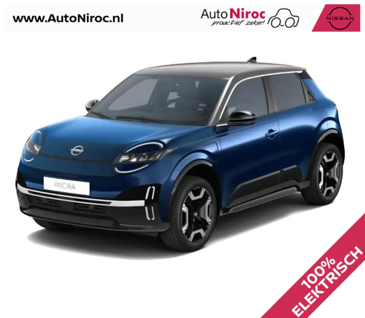 Nissan Micra - EVOLVE 52 kWh | TWO-TONE | WORDT VERWACHT | LEVERING NOVEMBER 2025 | - AutoWereld.nl