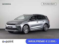 Skoda Enyaq iV - 85 Sportline 286 pk | Business upgrade pakket - ADVANCED | Panoramadak | 21 inch lichtmeta