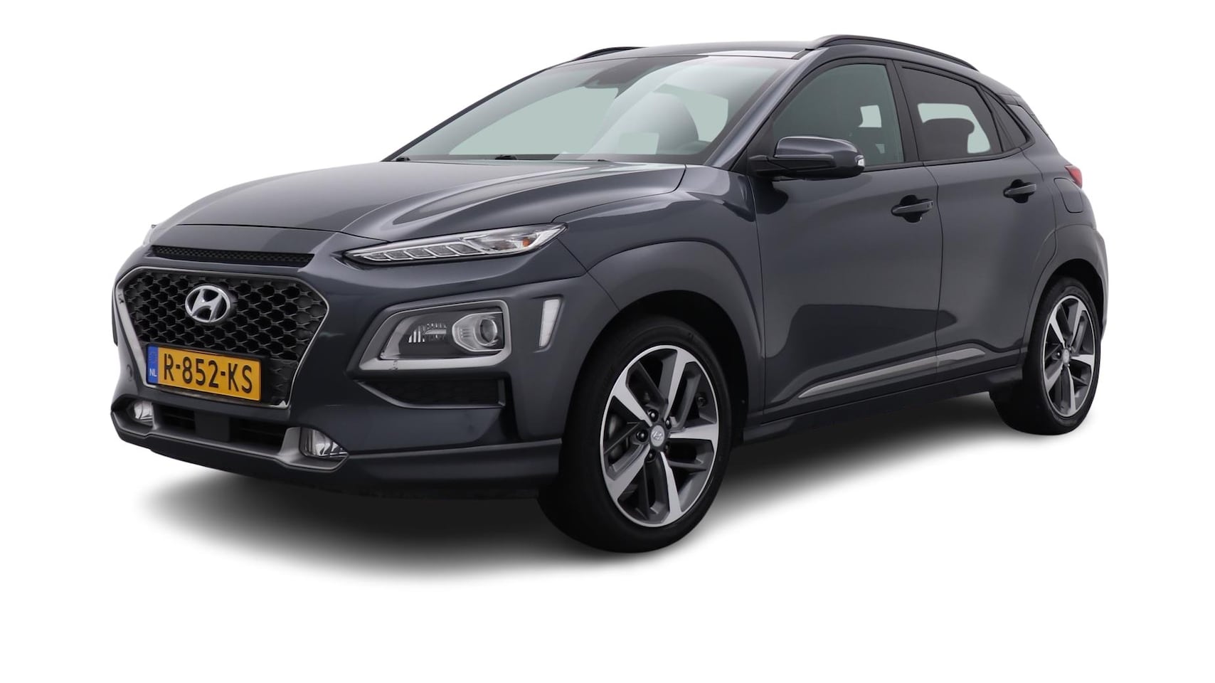 Hyundai Kona - 1.0 T-GDI Premium | Rijklaarprijs! | Leder | Climate Control | Cruise Control | Navigatie - AutoWereld.nl