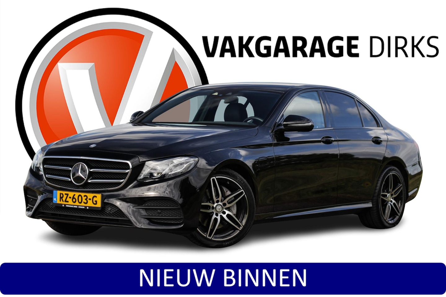Mercedes-Benz E-klasse - 200 Aut9 AMG Prestige + ✅ Burmester ✅ ACC ✅ Sfeer - AutoWereld.nl