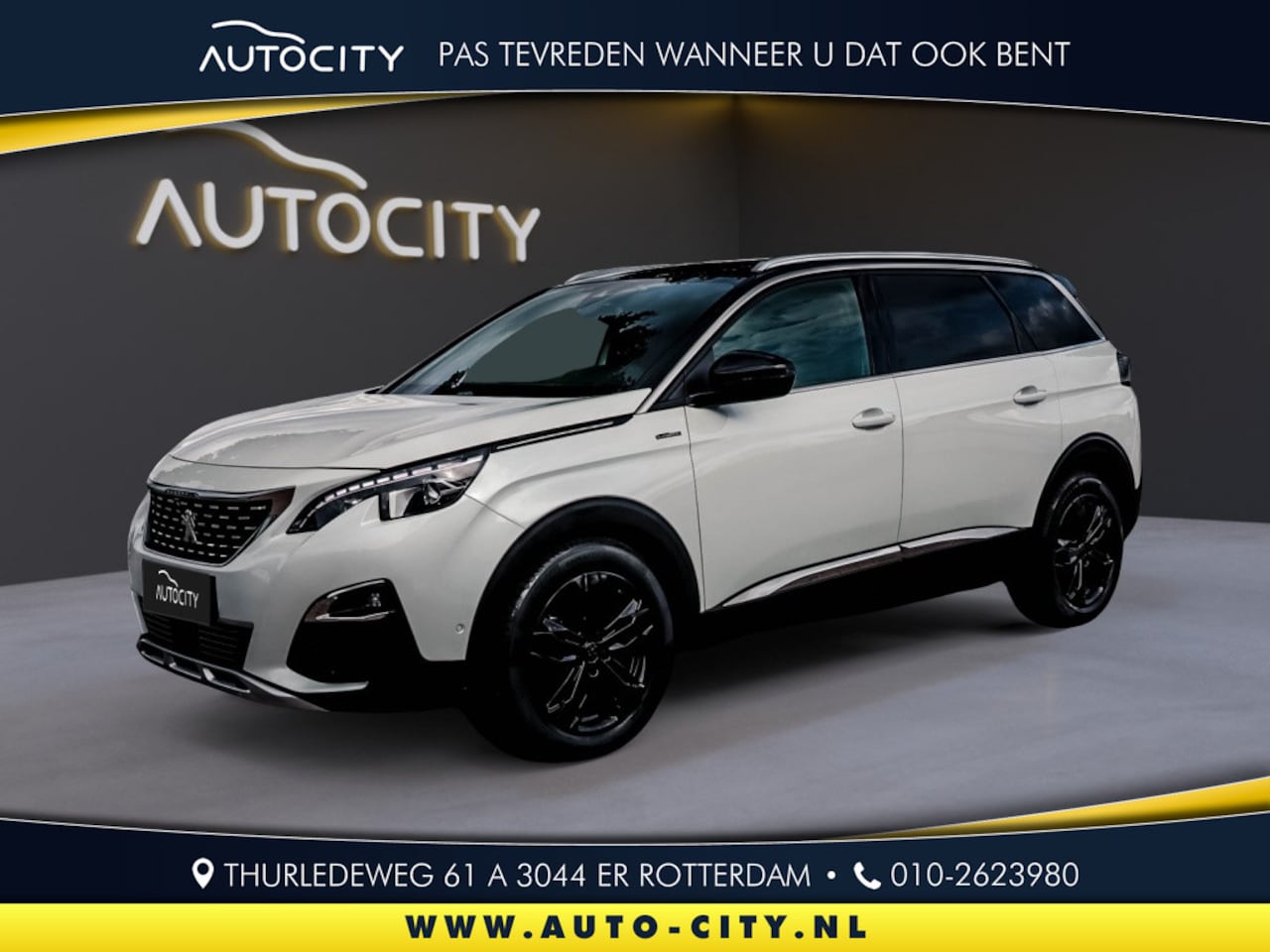 Peugeot 5008 - 5008 1.2 GT-Line 130PK EAT8 | Pano | Leder | Focal Sound - AutoWereld.nl