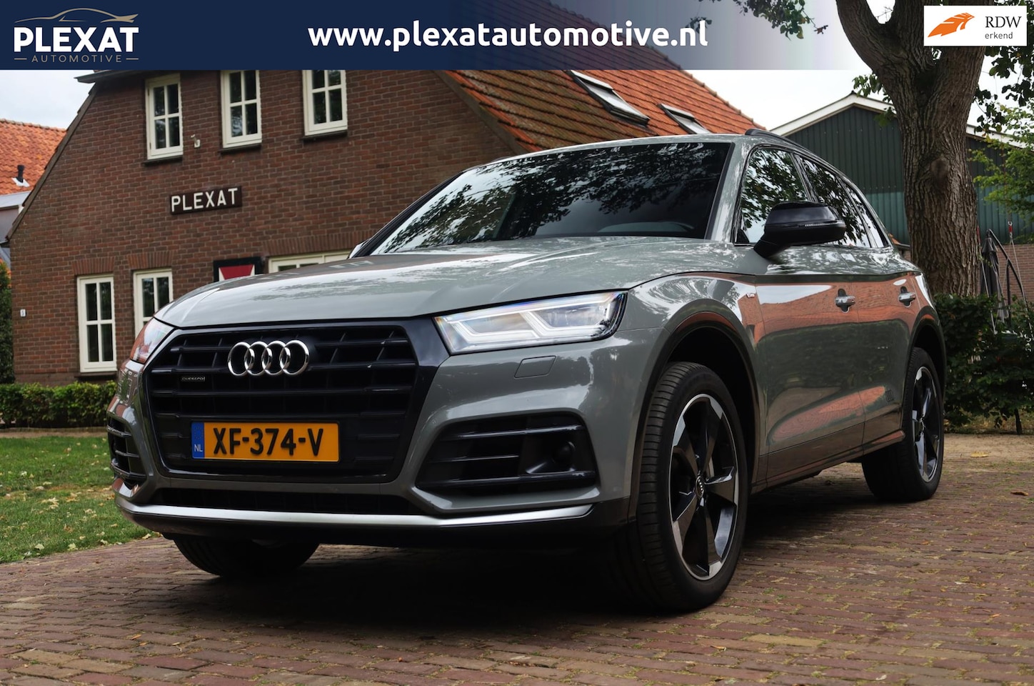Audi Q5 - 2.0 TFSI quattro Sport S Line Black Edition Aut. | 3x S-Line | Nardo Grey | RS-Zetels | Ad - AutoWereld.nl