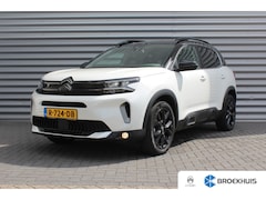 Citroën C5 Aircross - 1.2 PURETECH 130PK SHINE AUTOMAAT / NAVI / LEDER / CLIMA / LED / PDC / 19" LMV / PANO. DAK