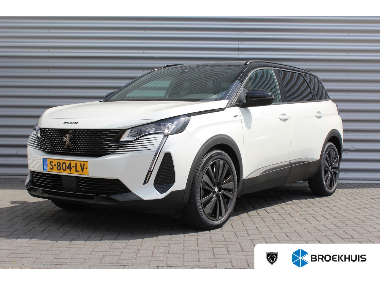 Peugeot 5008 - 1.6 PURETECH 180PK 7-ZITS GT PACK AUTOMAAT / NAVI / LEDER / CLIMA / FULL-LED / 19" LMV / C - AutoWereld.nl