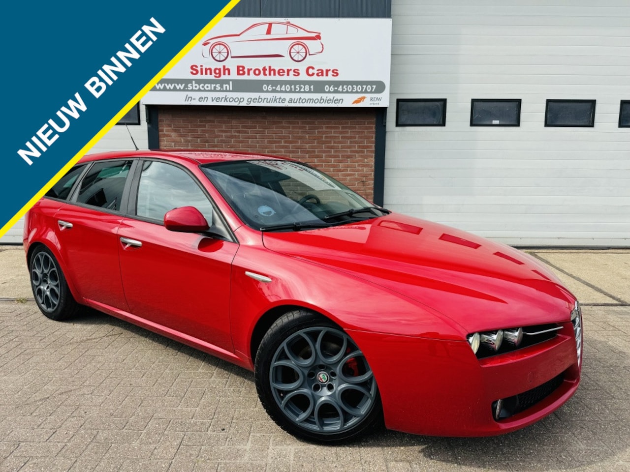 Alfa Romeo 159 Sportwagon - 2.2 JTS Sport AIRCO CRUIS LEER NAP INRUIL MOG !!! - AutoWereld.nl