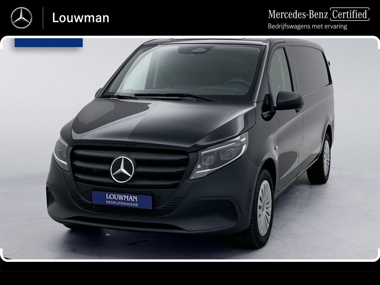 Mercedes-Benz Vito - 116 CDI L2 Pro zwart Camera met parkeersensoren Trekhaak 2500kg Betimmering + laadvloer St - AutoWereld.nl