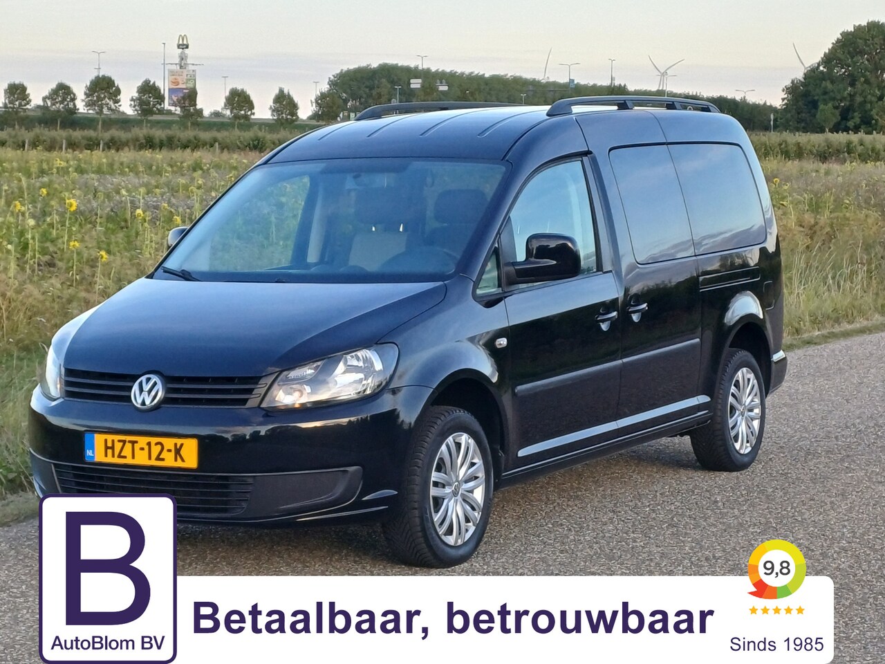 Volkswagen Caddy Maxi - 1.2 TSI Trendline/ Airco/ parkeerhulp/ 7 persoons - AutoWereld.nl