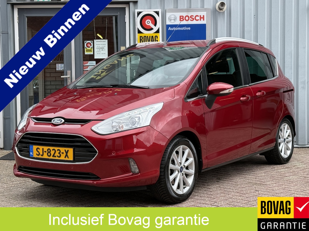 Ford B-Max - 1.0 EcoBoost Titanium | TREKHAAK | NAVI | CAMERA | CRUISE | - AutoWereld.nl