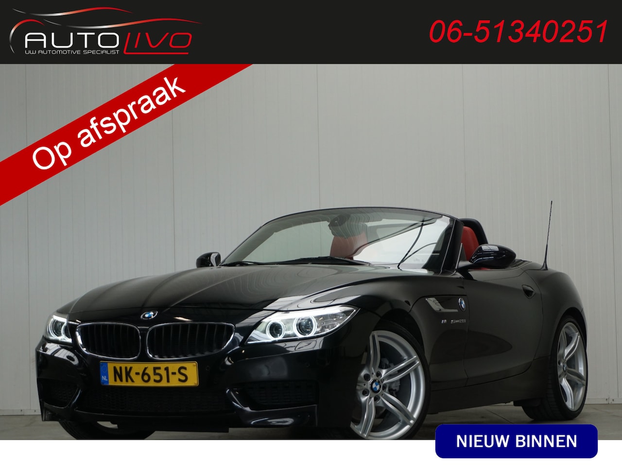 BMW Z4 Roadster - sDrive28i High Executive NL AUTO! M-SPORT! BOM VOL! - AutoWereld.nl